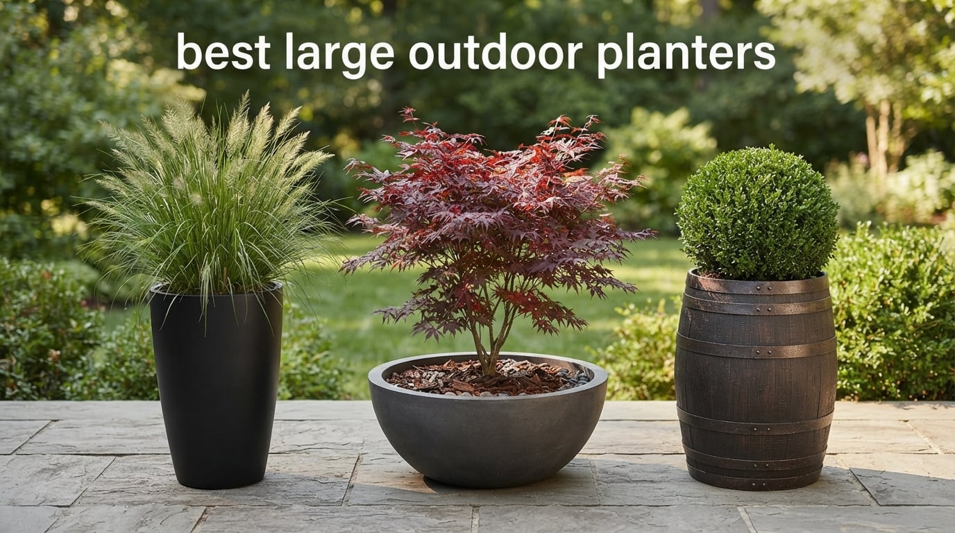 best large outdoor planters