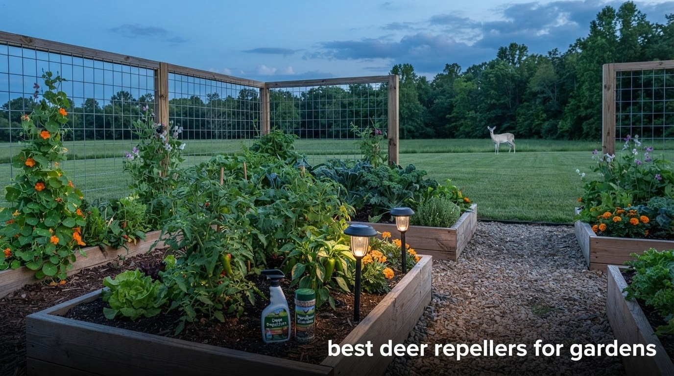 best deer repellers for gardens