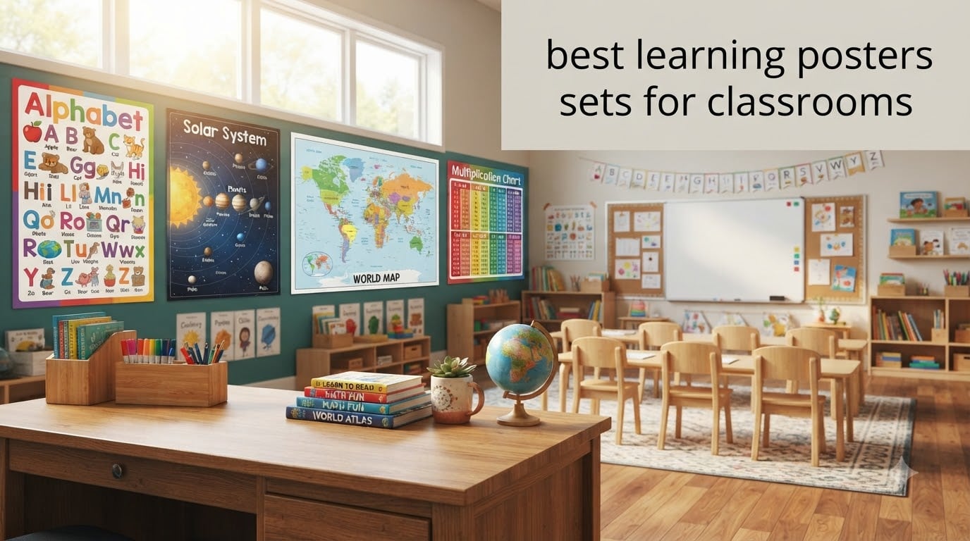 best learning posters sets for classrooms