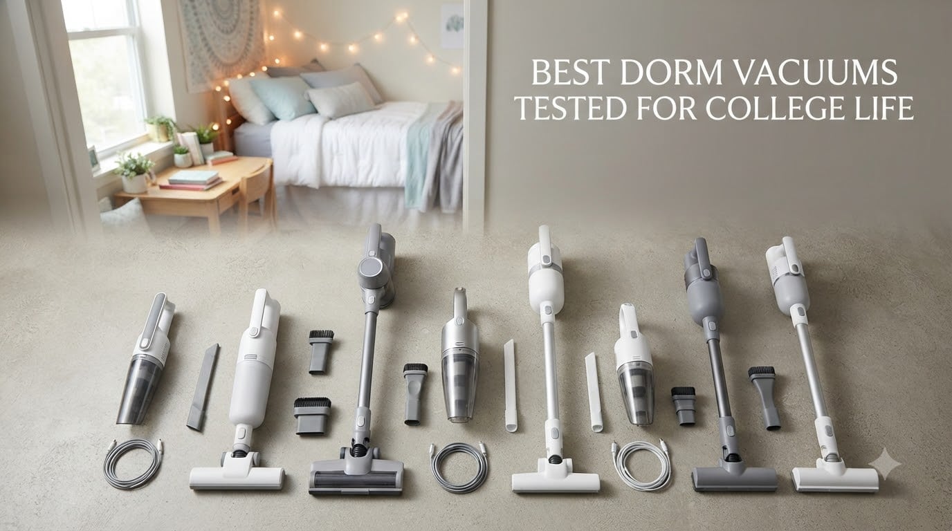 best dorm vacuums tested for college life