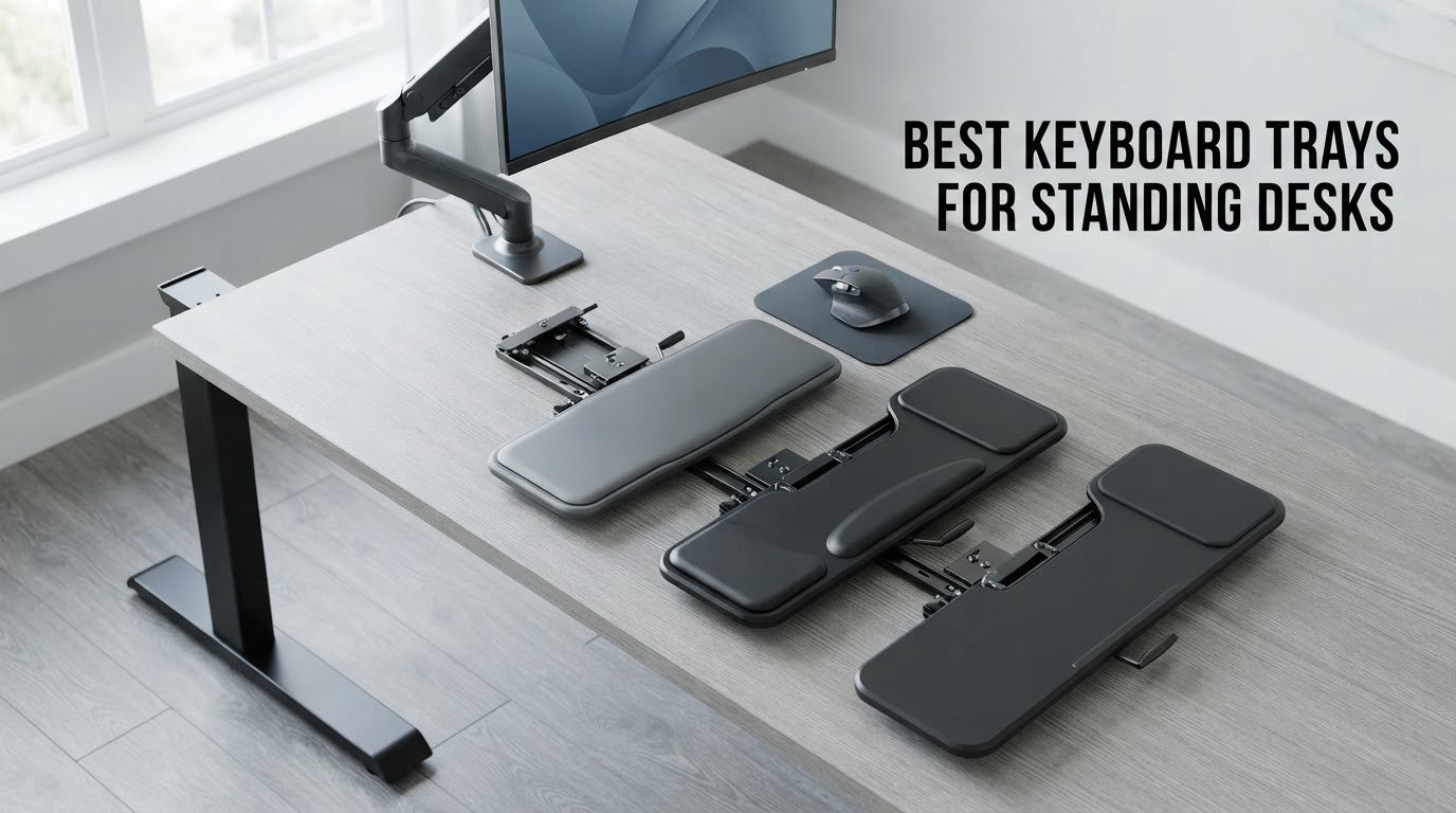 best keyboard trays for standing desks