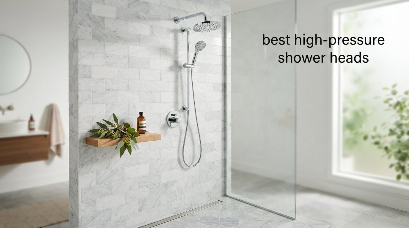 best high-pressure shower heads