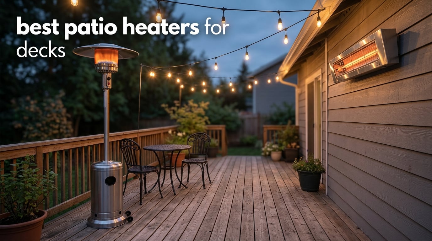 best patio heaters for decks