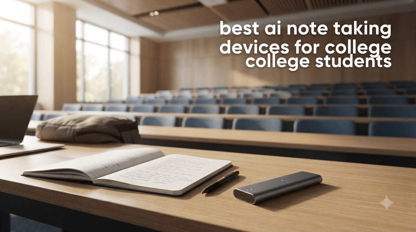 best ai note taking devices for college students