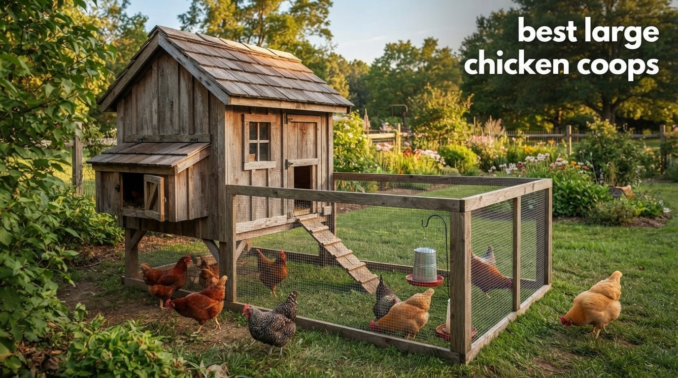 best large chicken coops