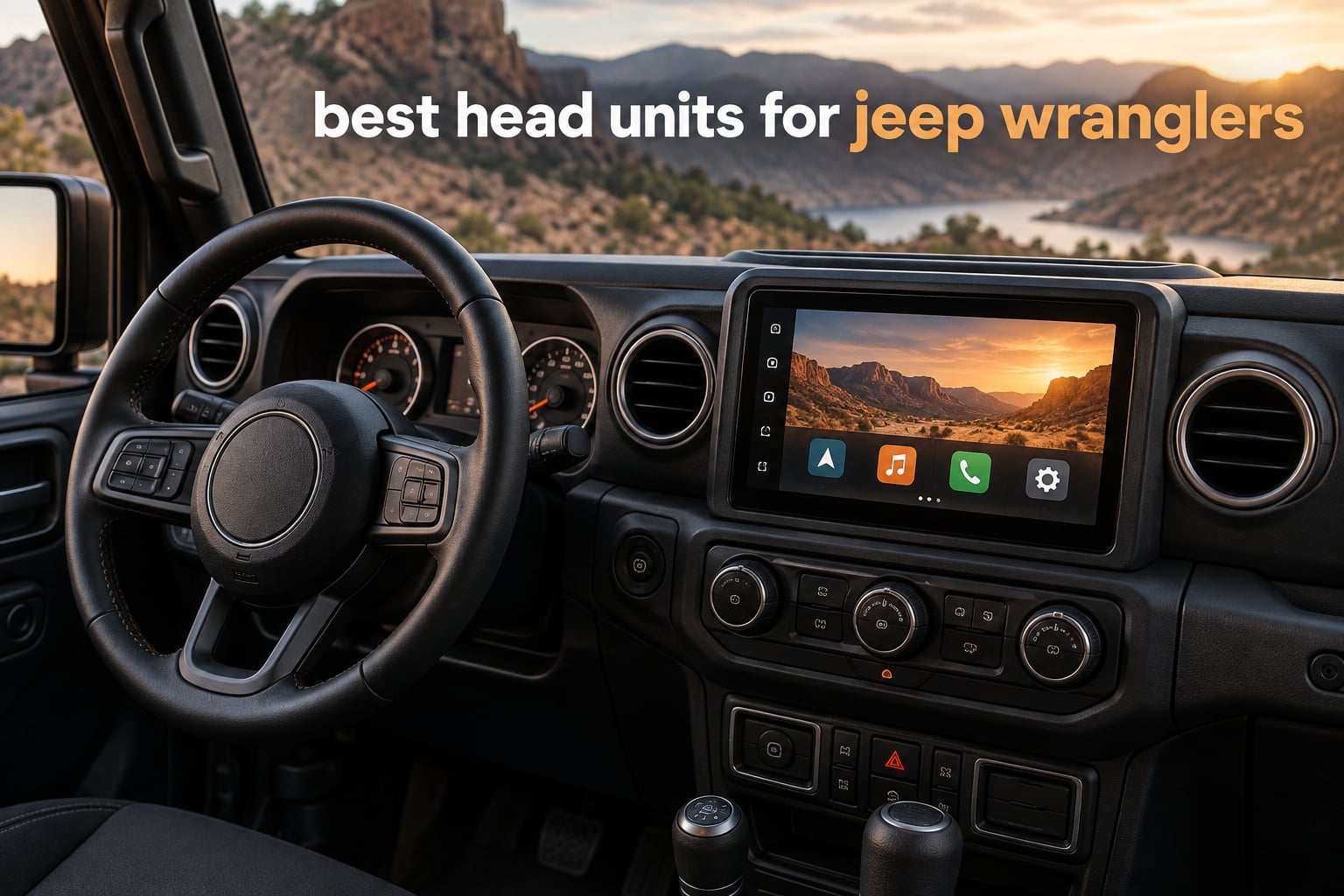 best head units for jeep wranglers
