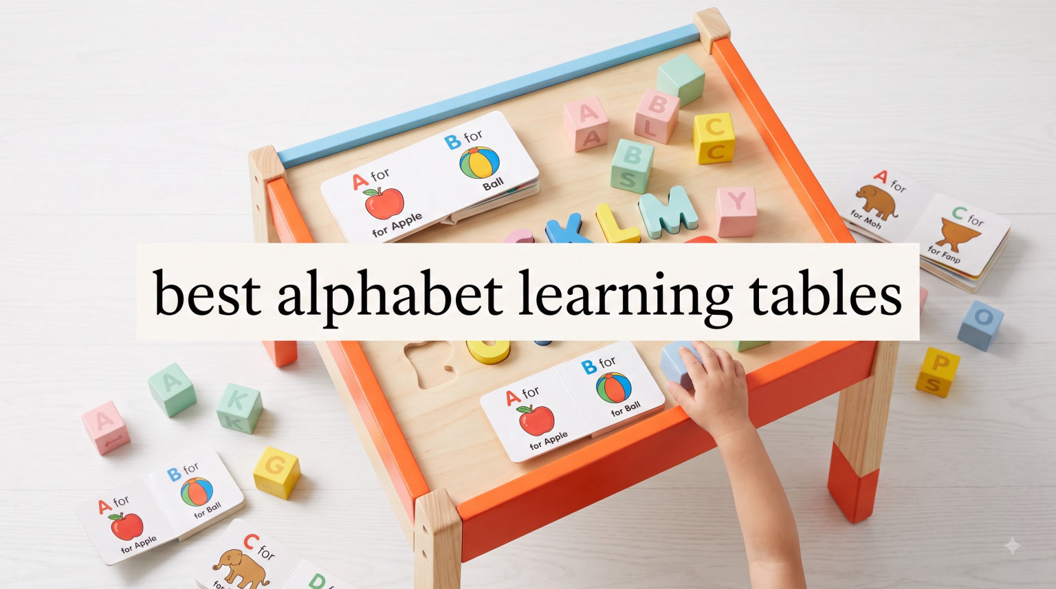 best alphabet learning tables