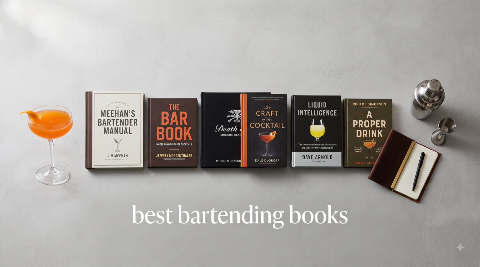 best bartending books