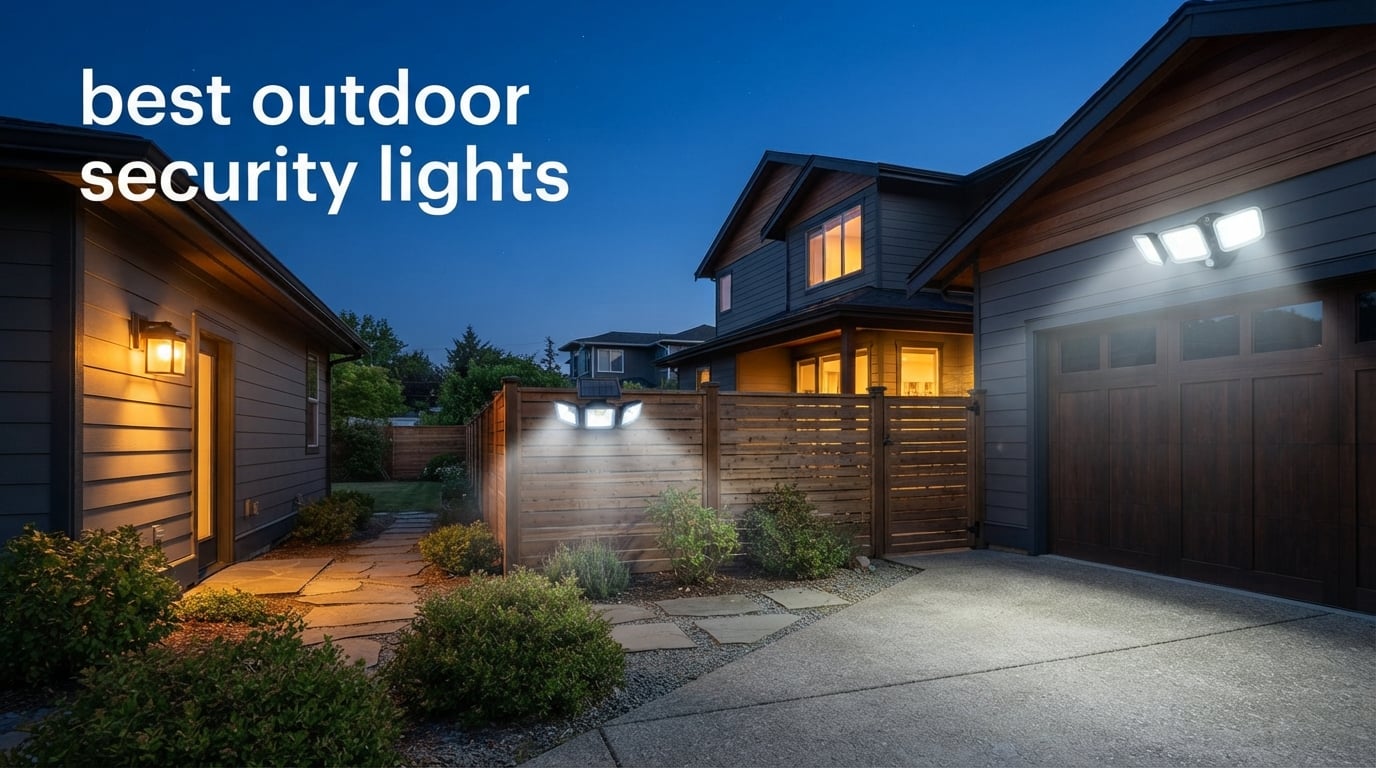 best outdoor security lights
