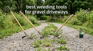 best weeding tools for gravel driveways