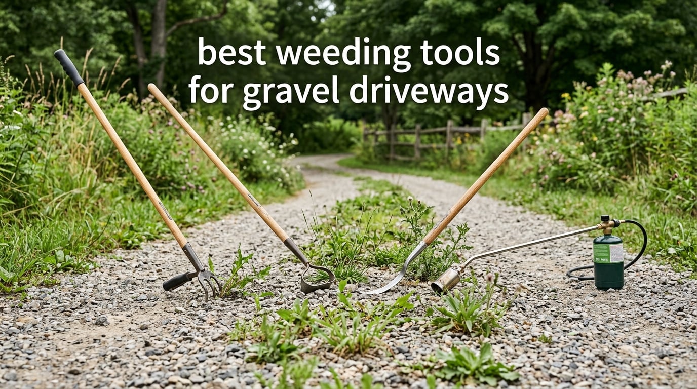 best weeding tools for gravel driveways