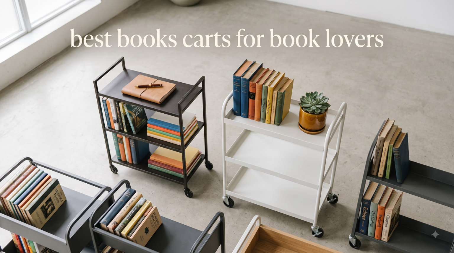 best books carts for book lovers