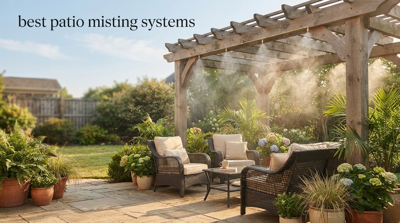best patio misting systems