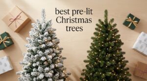 best pre-lit Christmas trees