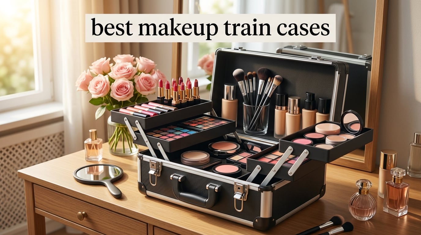best makeup train cases