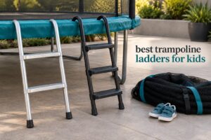 best trampoline ladders for kids