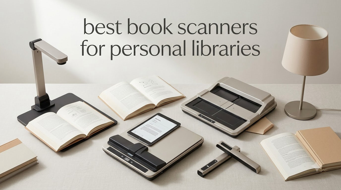 best book scanners for personal libraries
