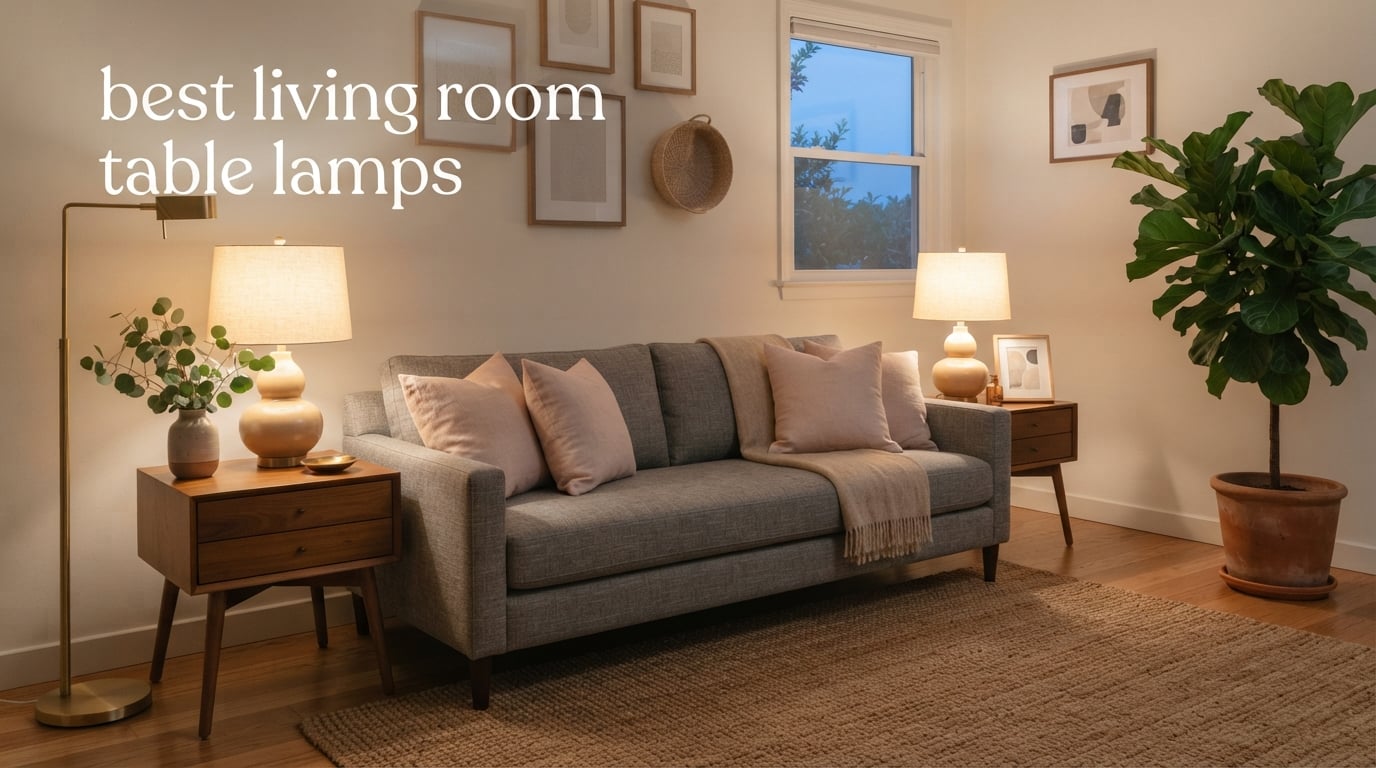 best living room table lamps