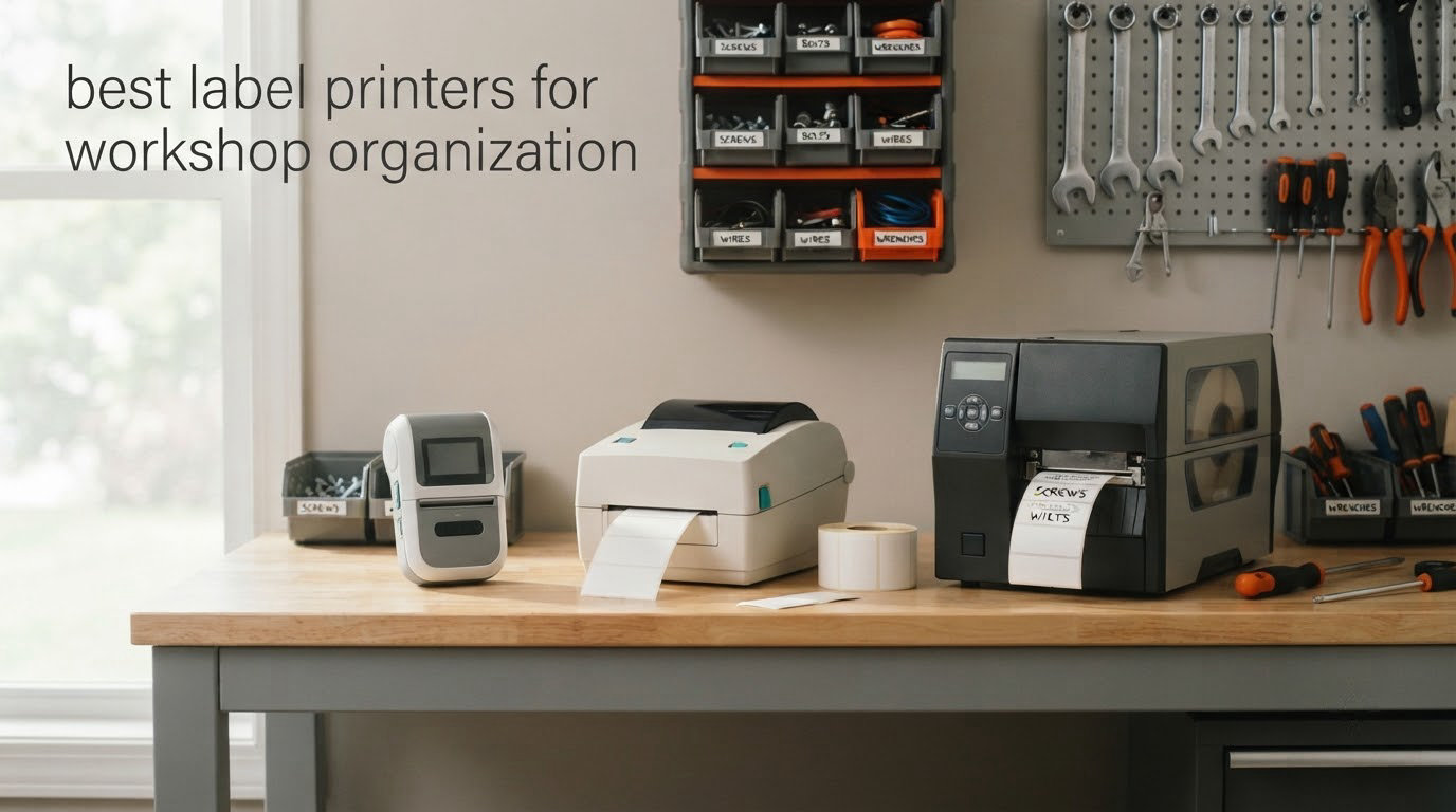 best label printers for workshop organization