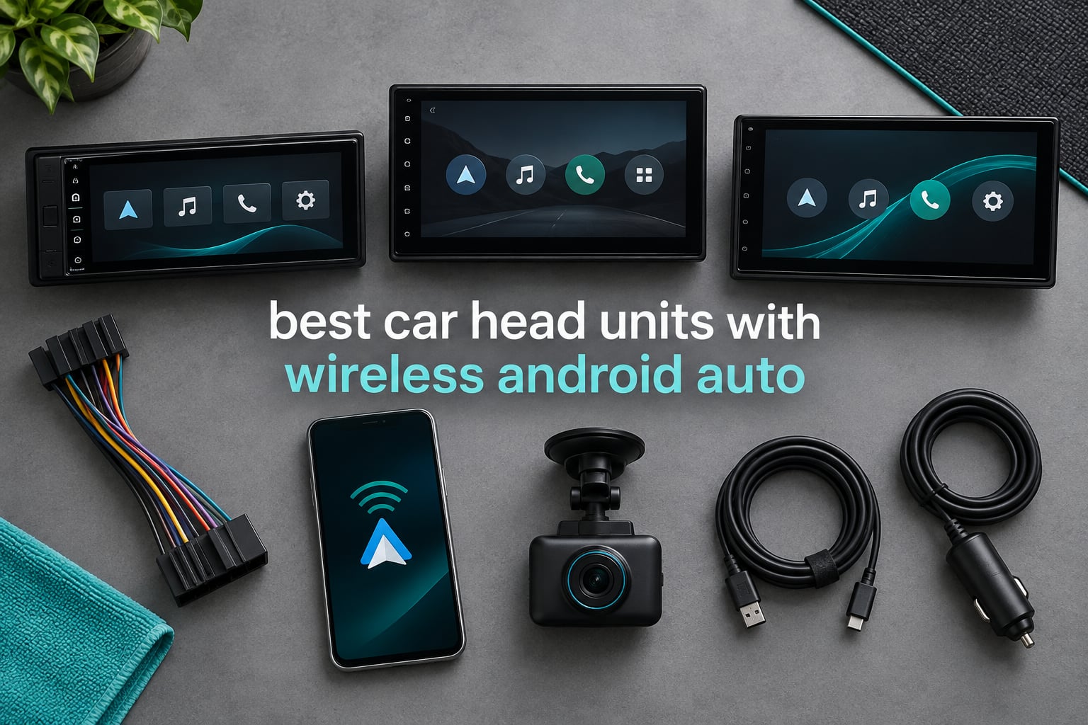 best car head units with wireless android auto