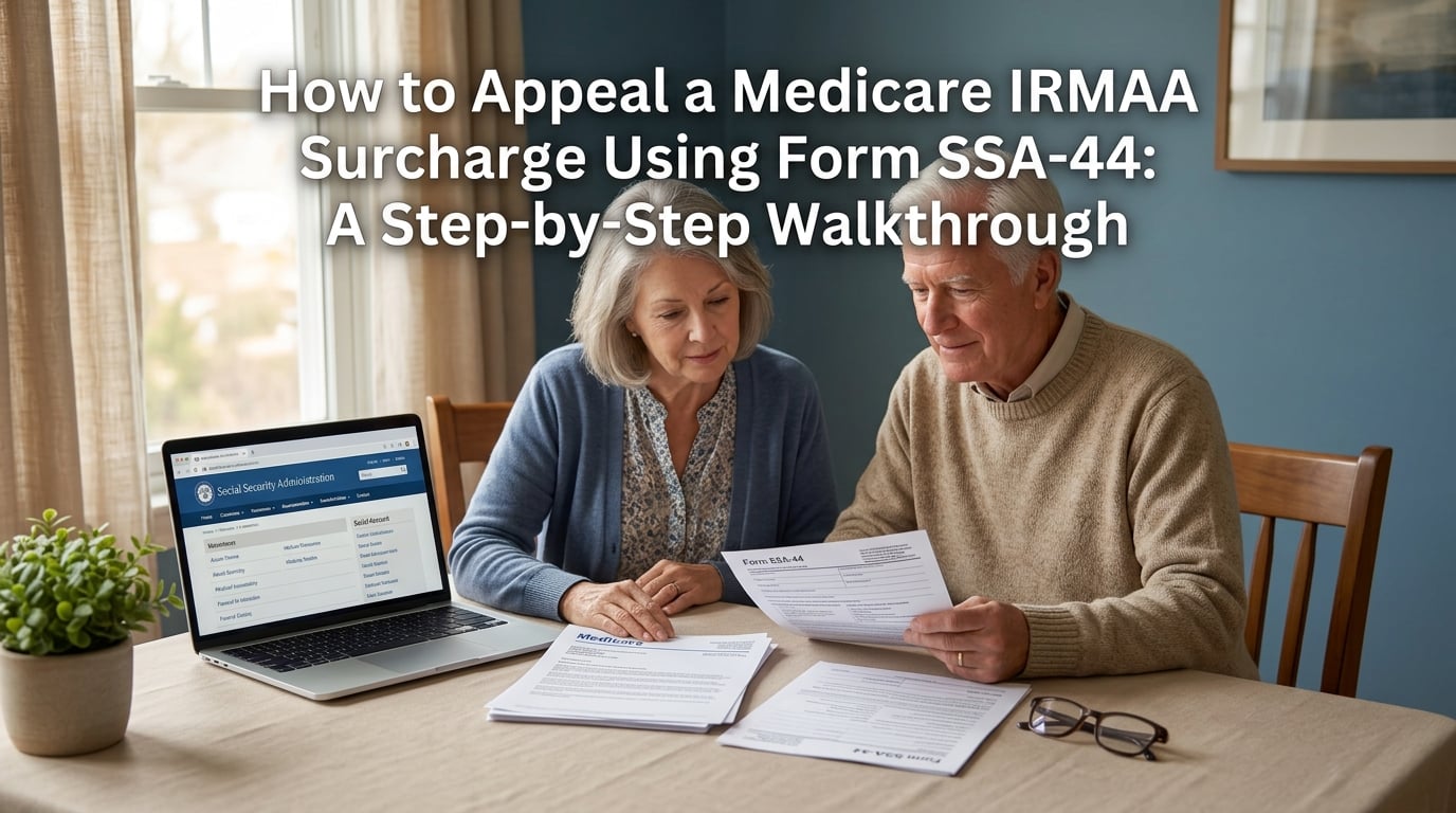 How to Appeal a Medicare IRMAA Surcharge Using Form SSA-44: A Step-by-Step Walkthrough