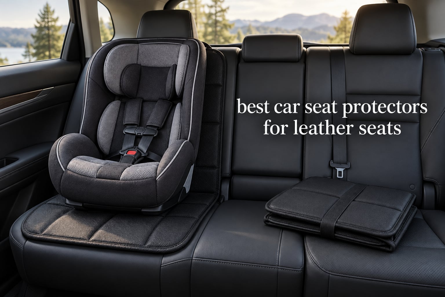 best car seat protectors for leather seats