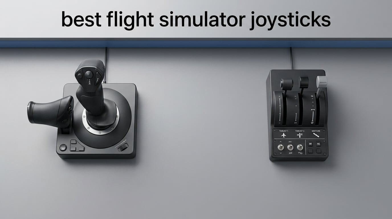 best flight simulator joysticks