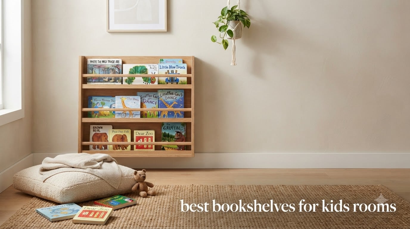 best bookshelves for kids rooms