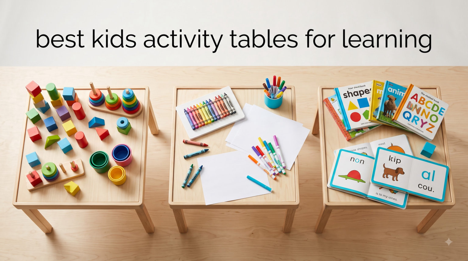 best kids activity tables for learning