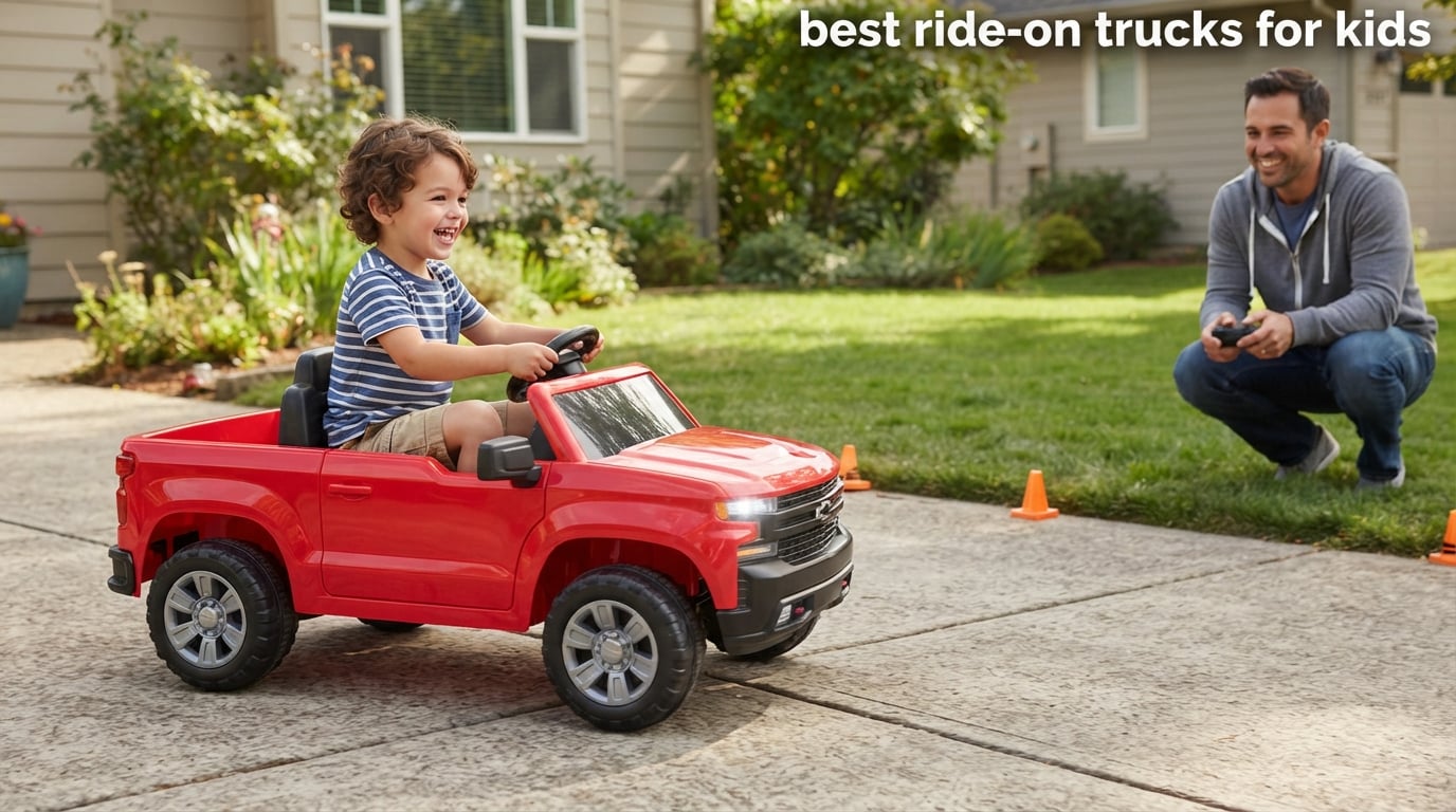 best ride-on trucks for kids