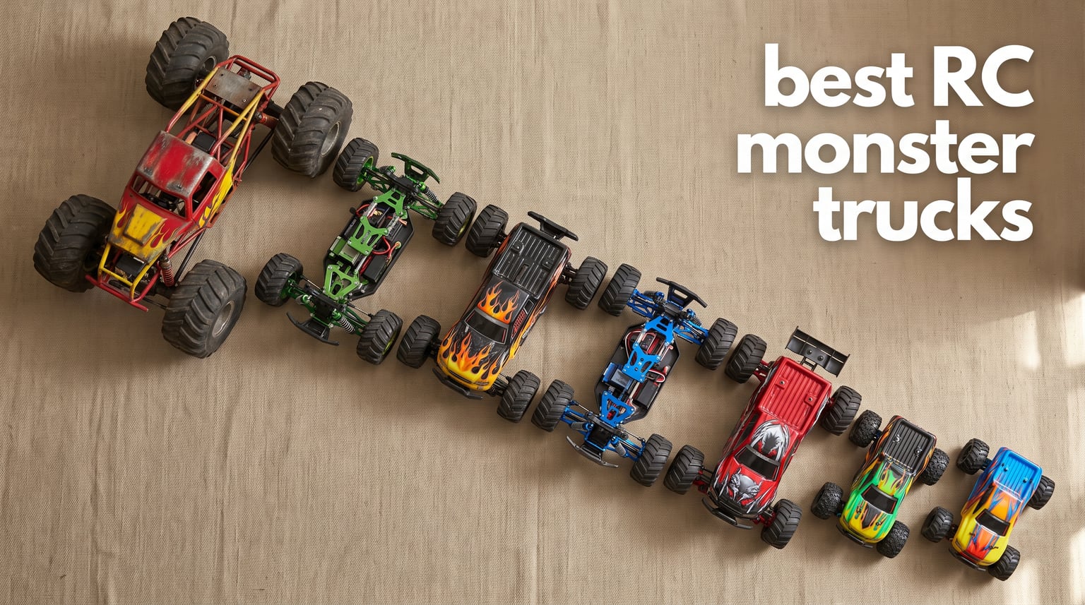 best RC monster trucks