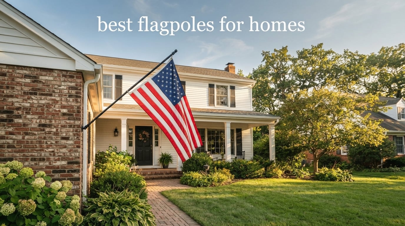 best flagpoles for homes