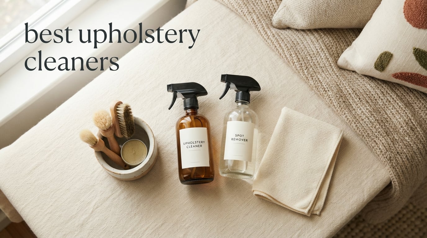 best upholstery cleaners