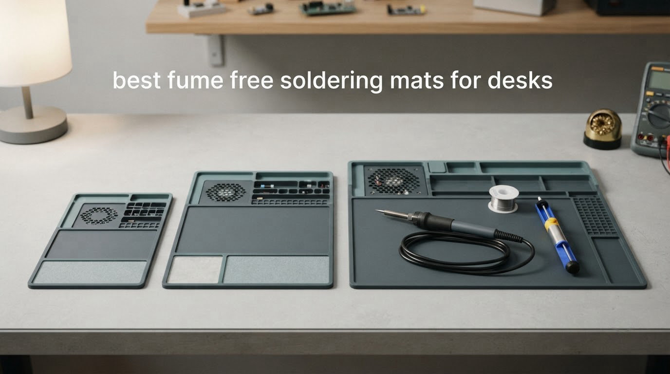 best fume free soldering mats for desks
