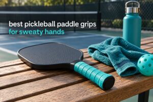 best pickleball paddle grips for sweaty hands