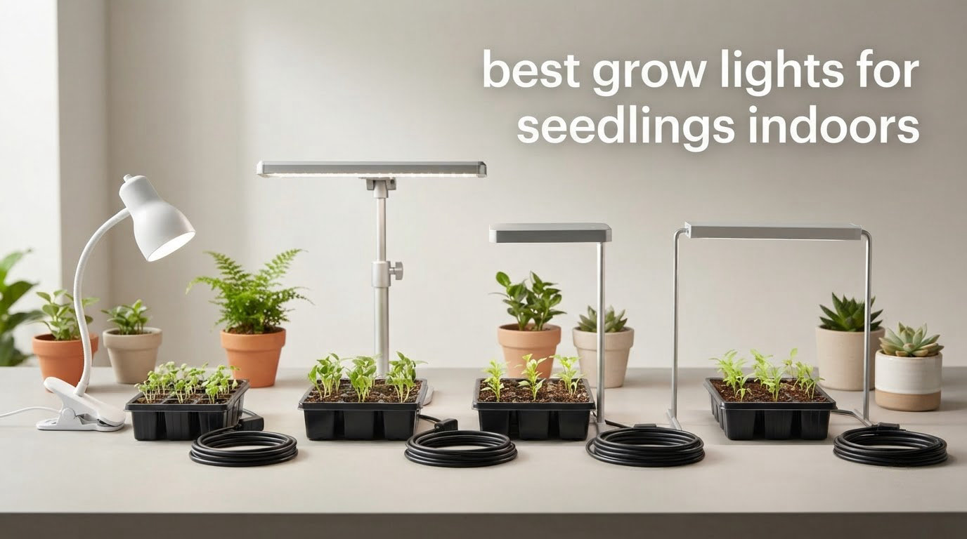 best grow lights for seedlings indoors