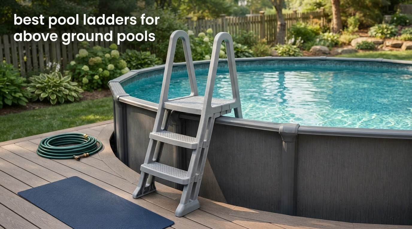 best pool ladders for above ground pools