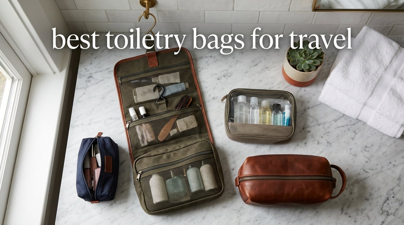 best toiletry bags for travel
