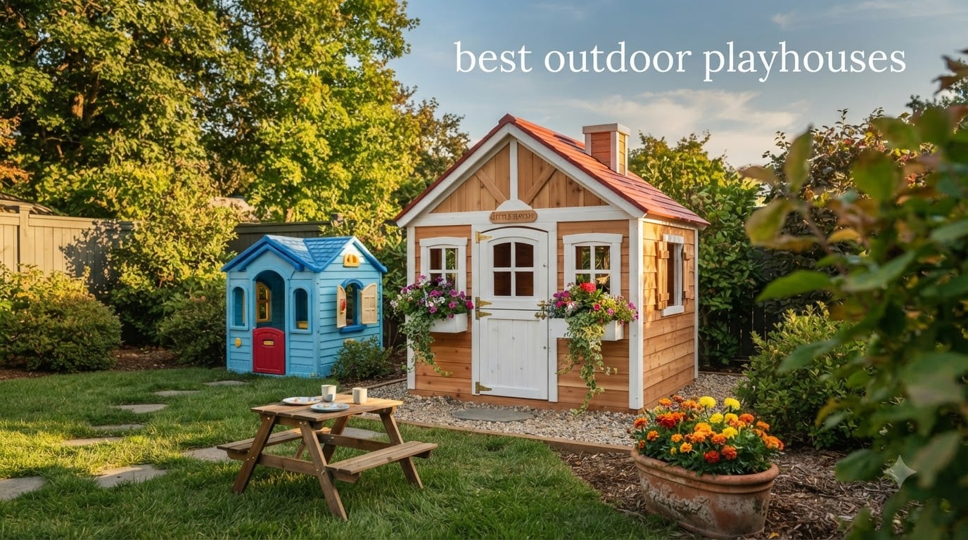 best outdoor playhouses