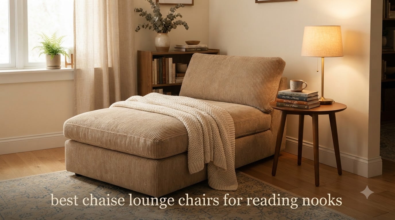 best chaise lounge chairs for reading nooks
