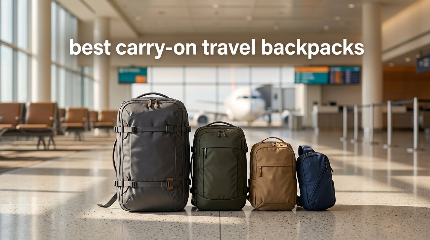 best carry-on travel backpacks