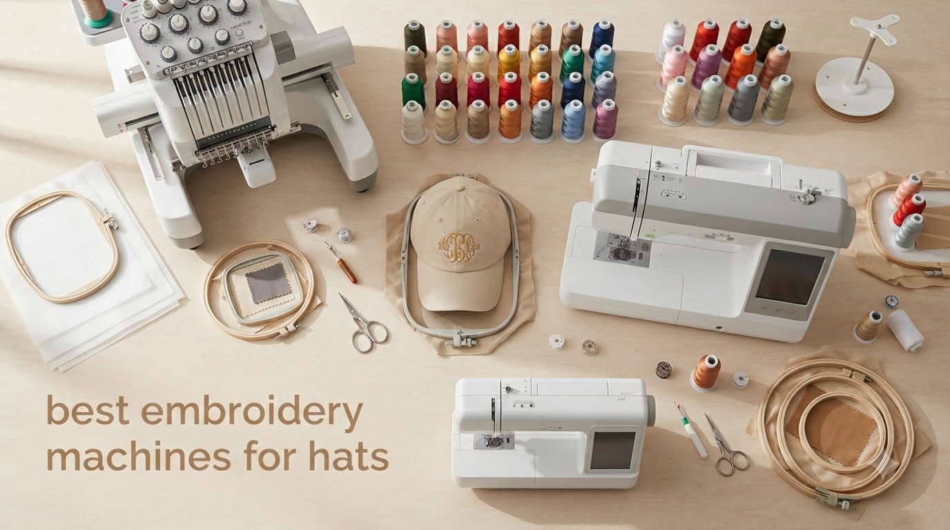 best embroidery machines for hats