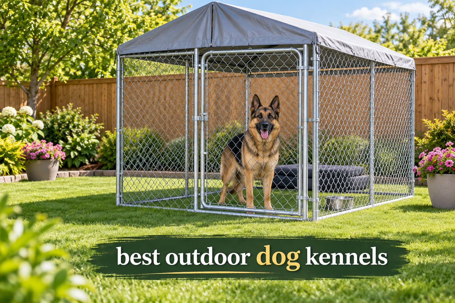 best outdoor dog kennels