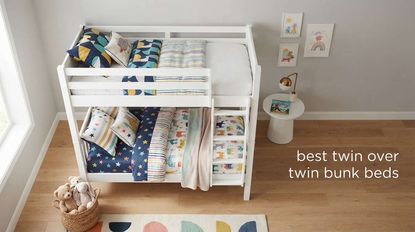 best twin over twin bunk beds