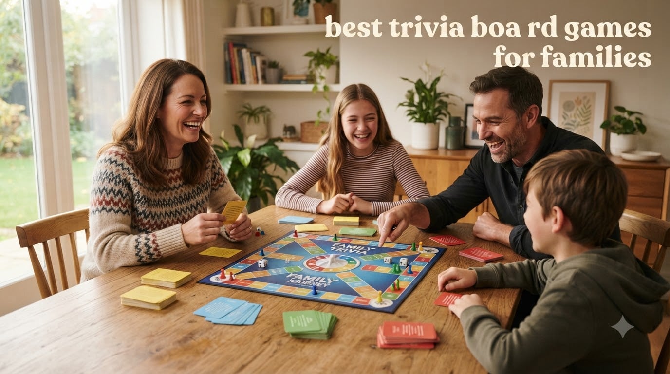 best trivia board games for families