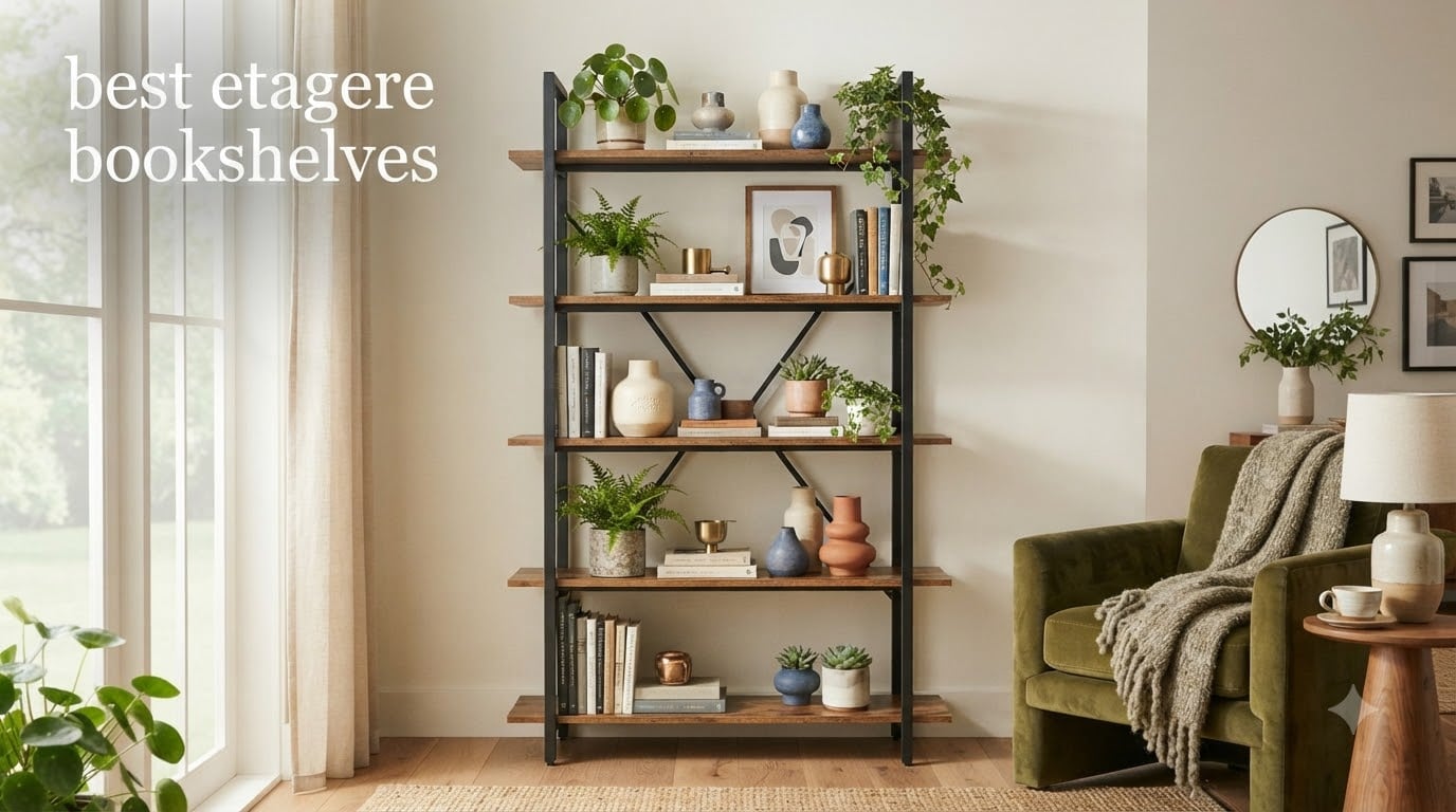best etagere bookshelves