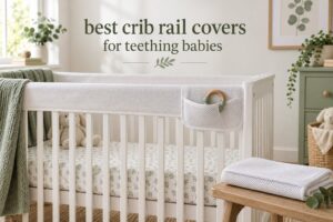 best crib rail covers for teething babies