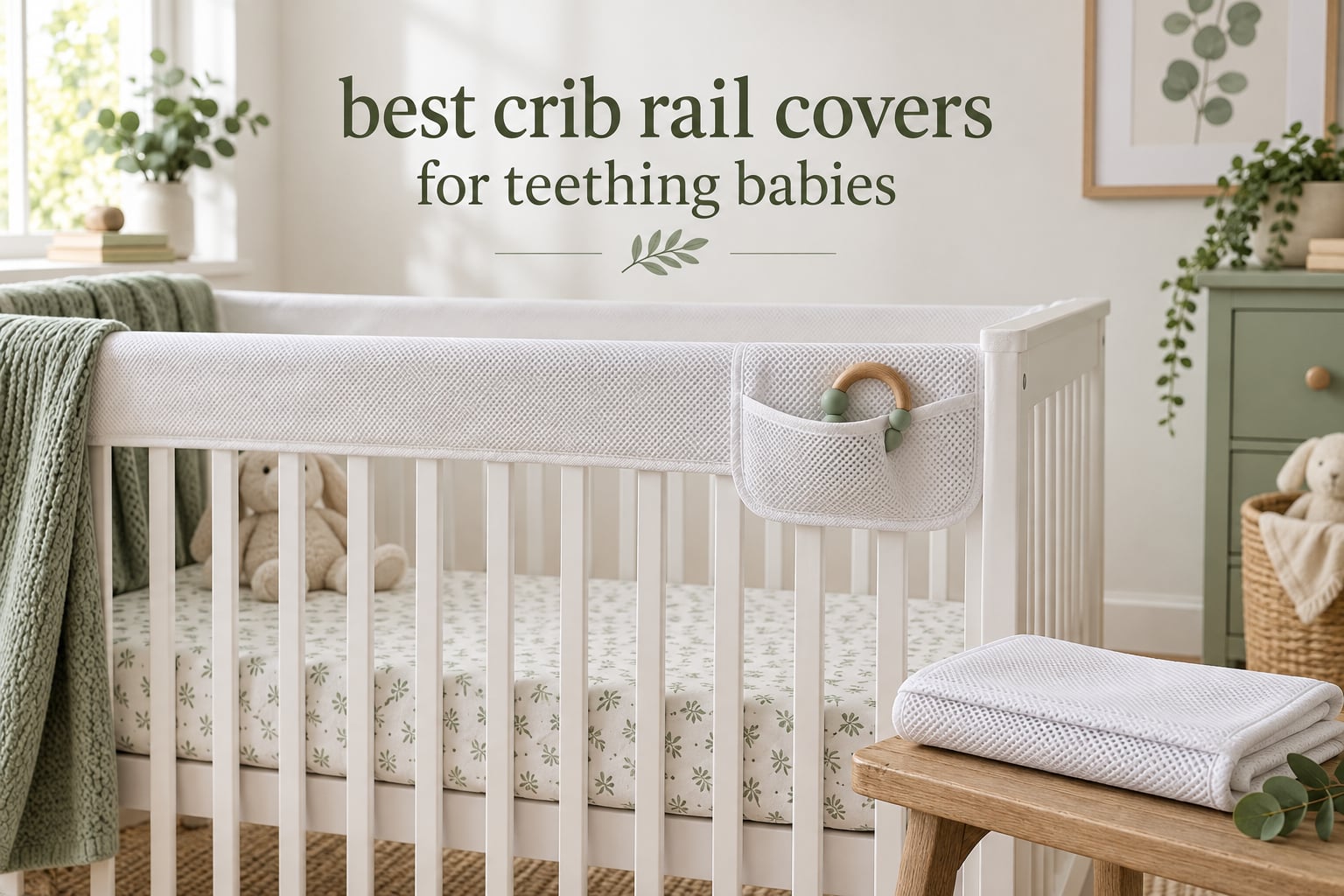 best crib rail covers for teething babies