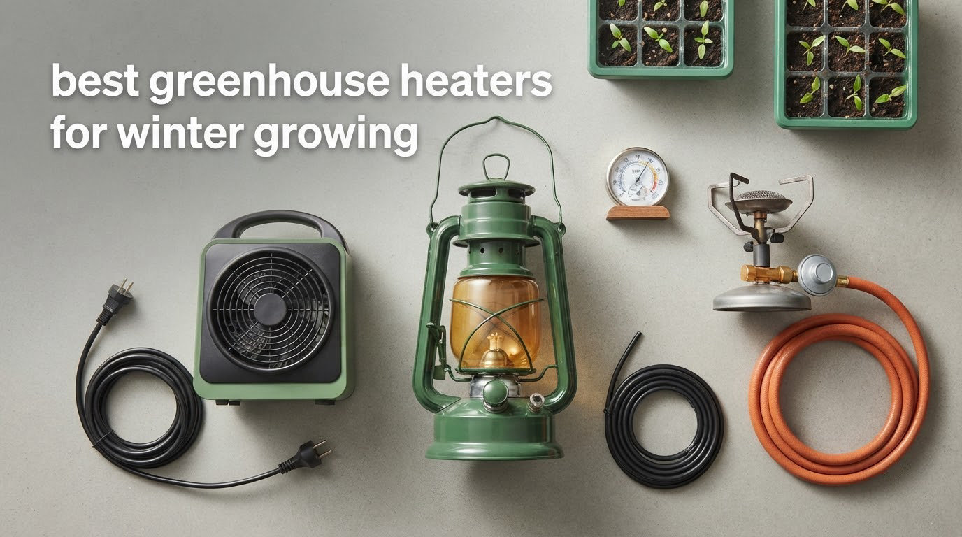 best greenhouse heaters for winter growing