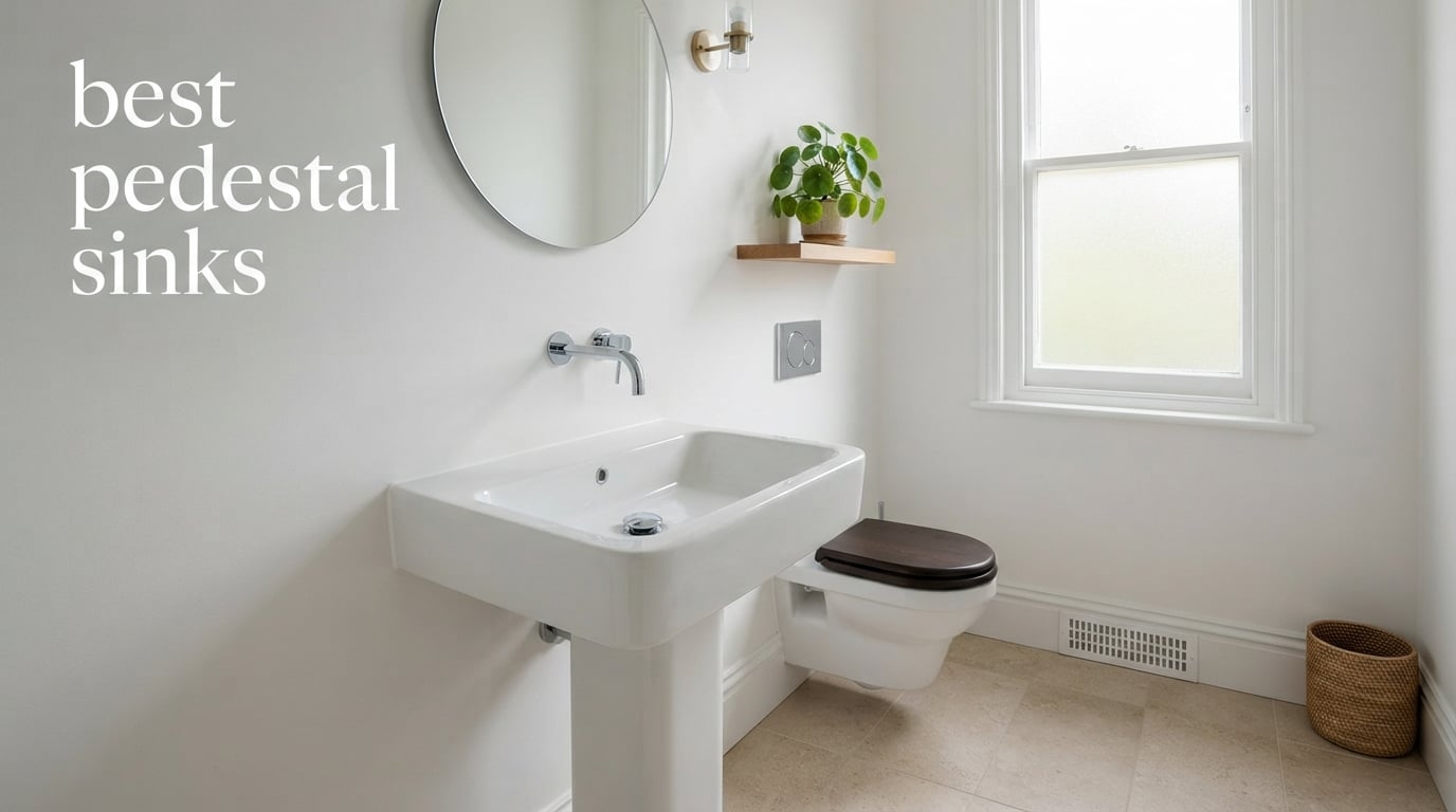 best pedestal sinks